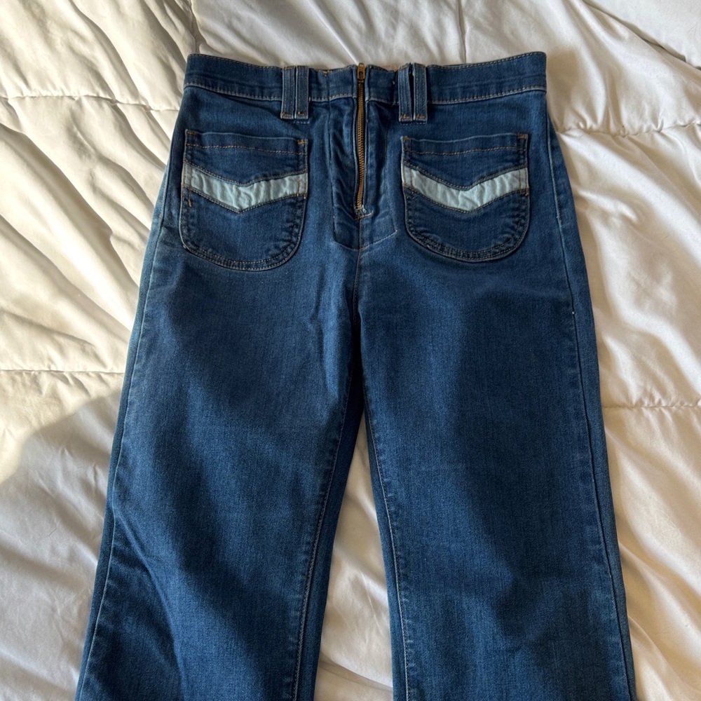 REVICE Retro Flare Denim Jeans